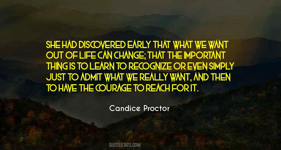 Candice Proctor Quotes #1359787