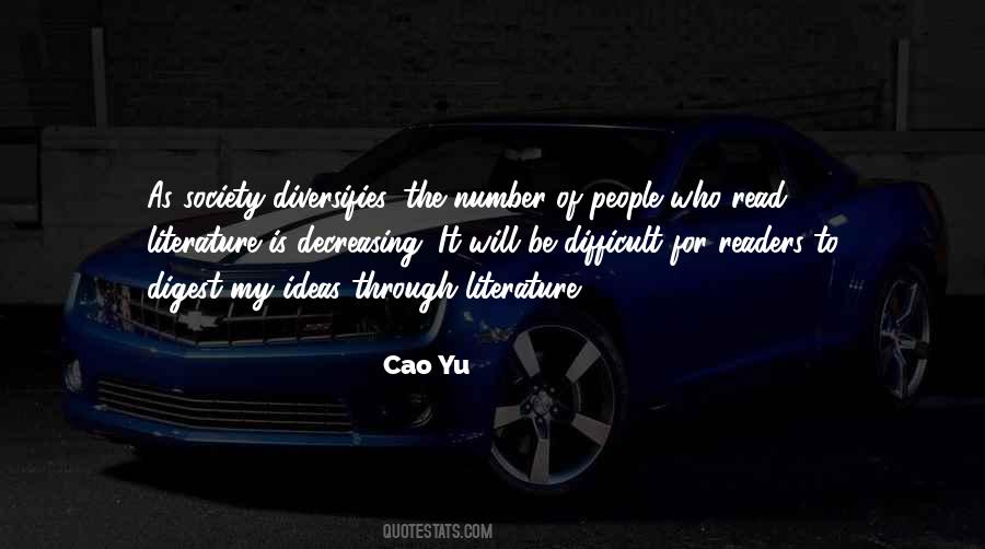 Cao Yu Quotes #688897