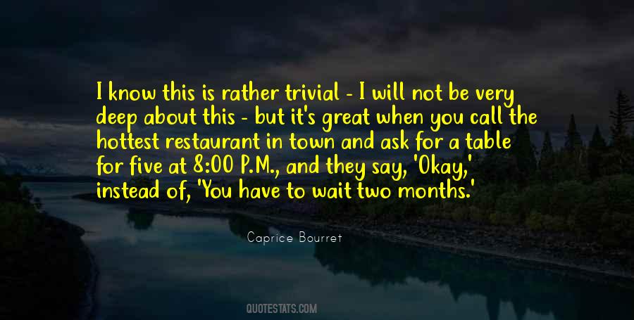 Caprice Bourret Quotes #1592429