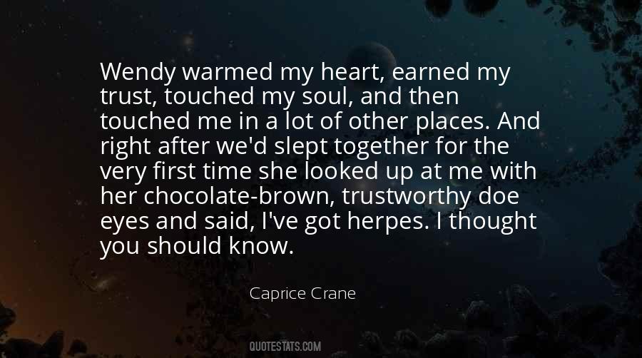 Caprice Crane Quotes #1729299
