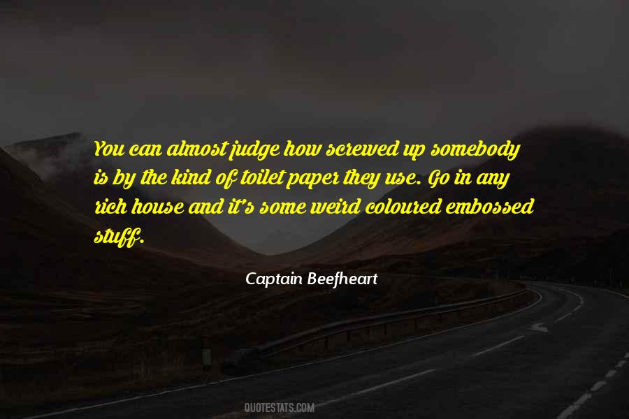 Captain Beefheart Quotes #345523