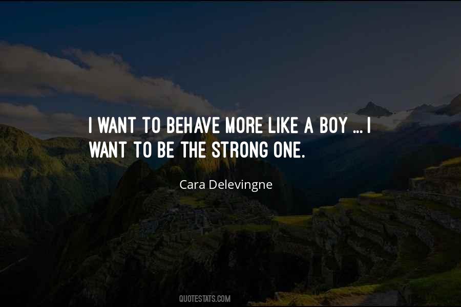 Cara Delevingne Quotes #1734545