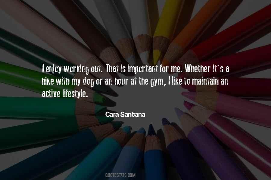 Cara Santana Quotes #304751