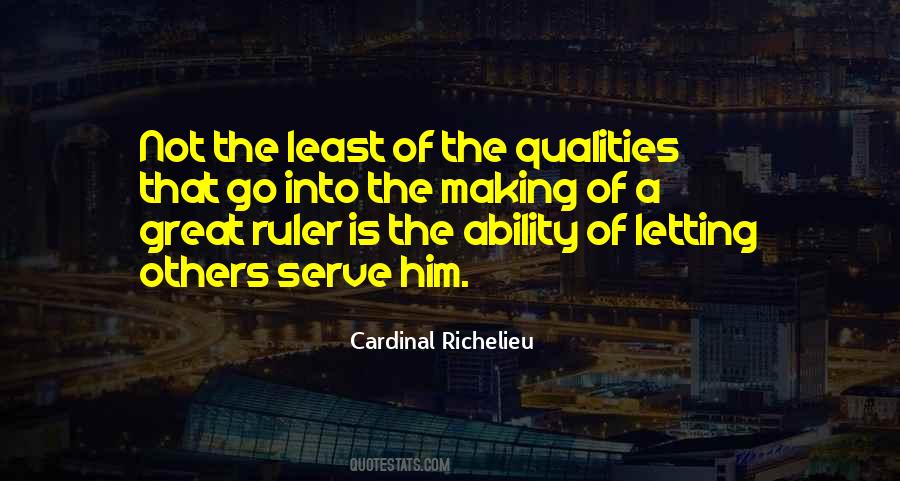 Cardinal Richelieu Quotes #1606120