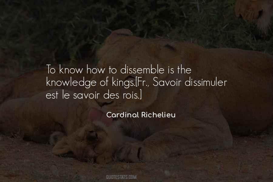 Cardinal Richelieu Quotes #1868751