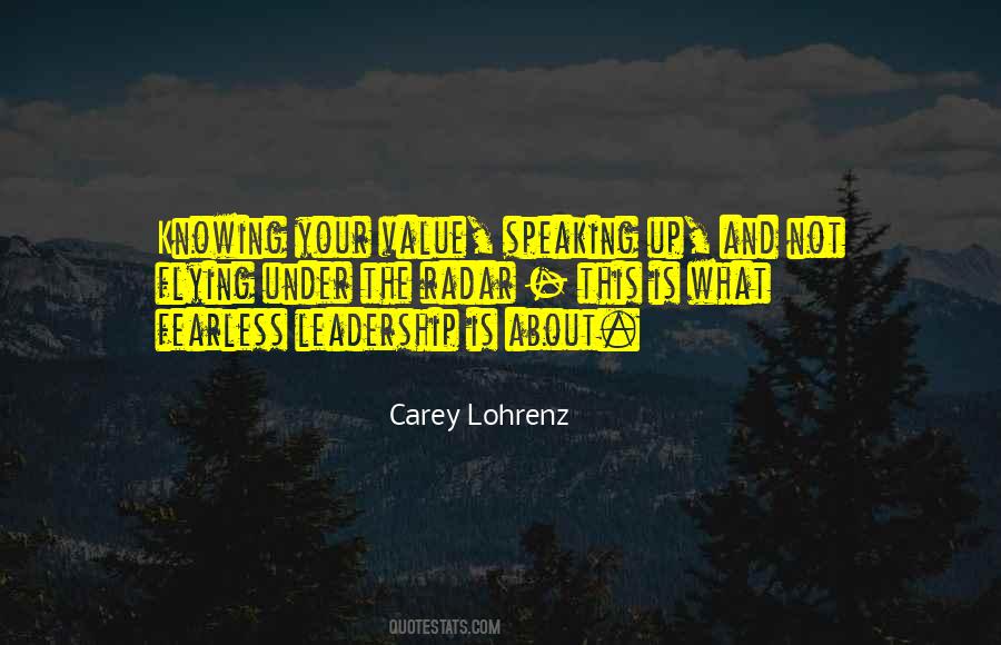 Carey Lohrenz Quotes #1001722