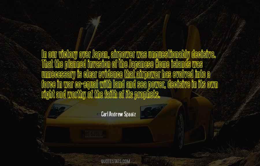 Carl Andrew Spaatz Quotes #1519876