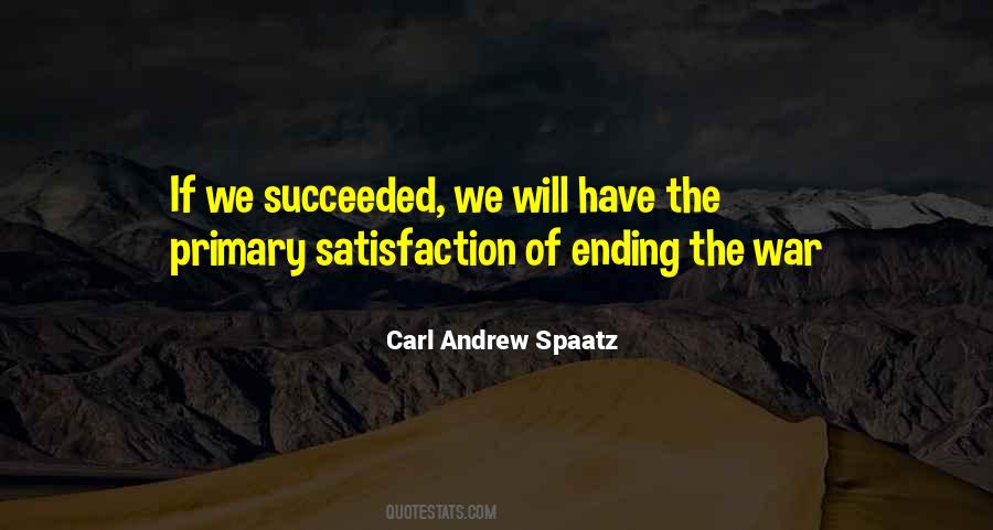 Carl Andrew Spaatz Quotes #596194