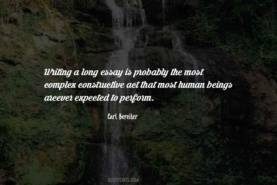 Carl Bereiter Quotes #772532