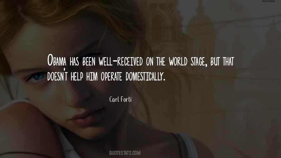 Carl Forti Quotes #1141430