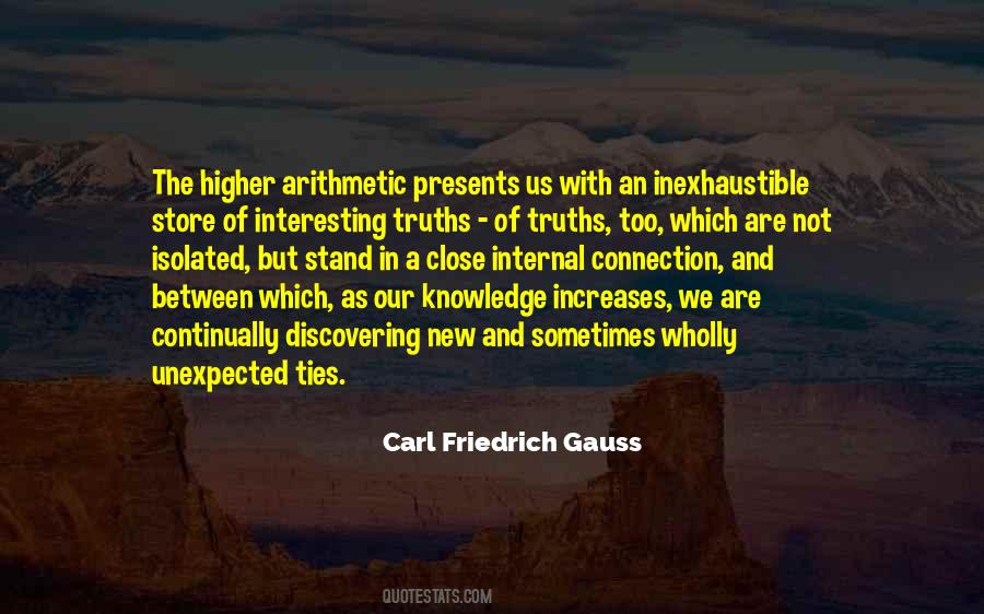 Carl Friedrich Gauss Quotes #1437931