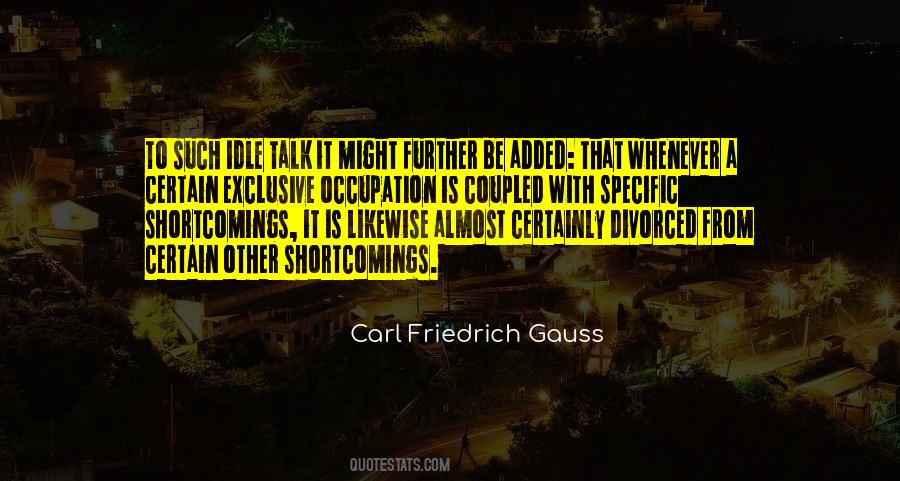 Carl Friedrich Gauss Quotes #64463