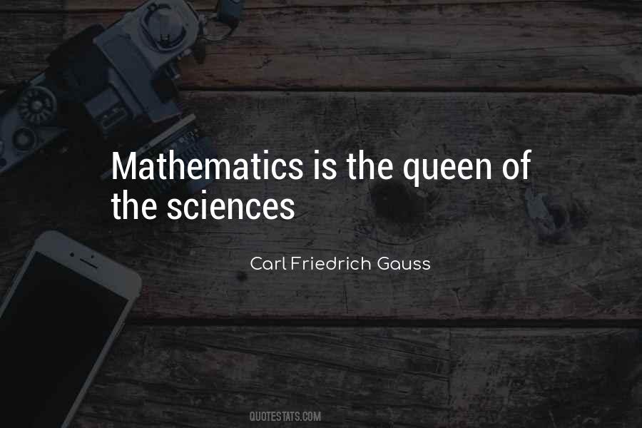 Carl Friedrich Gauss Quotes #868422