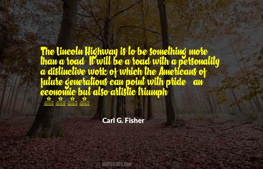 Carl G. Fisher Quotes #77392