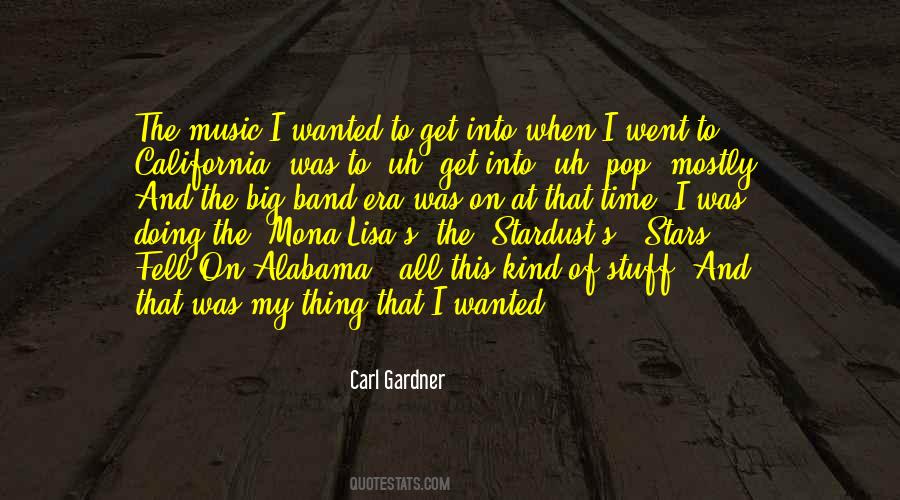 Carl Gardner Quotes #1015412