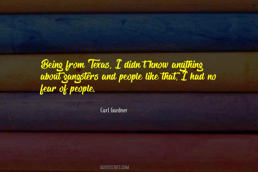 Carl Gardner Quotes #417704