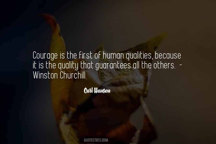 Carl Hansen Quotes #364403