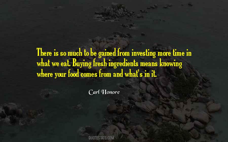 Carl Honore Quotes #538013