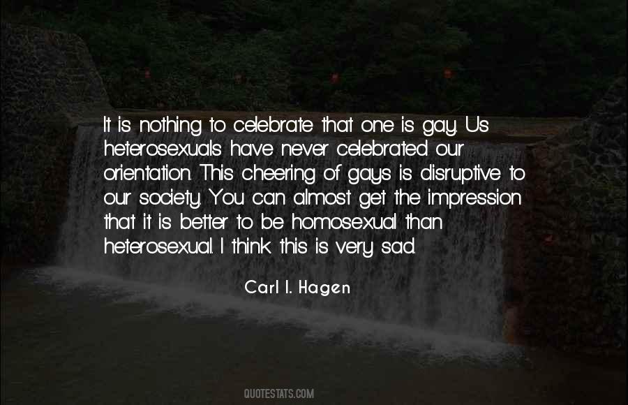 Carl I. Hagen Quotes #872085