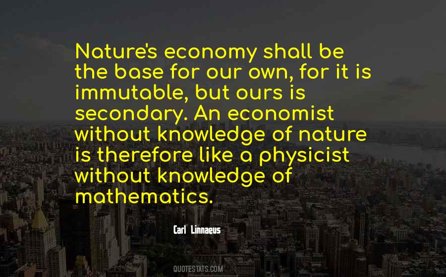 Carl Linnaeus Quotes #507209