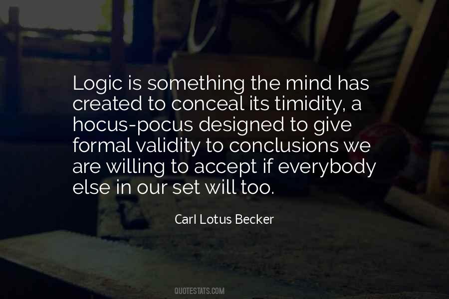Carl Lotus Becker Quotes #988471