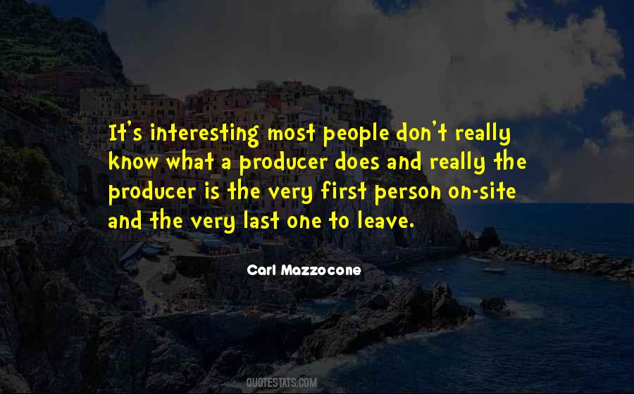 Carl Mazzocone Quotes #104722
