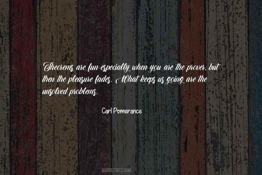 Carl Pomerance Quotes #616672