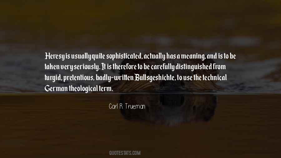 Carl R. Trueman Quotes #146266
