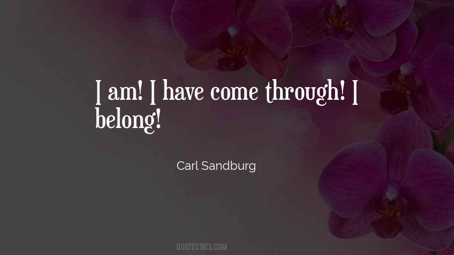 Carl Sandburg Quotes #957062