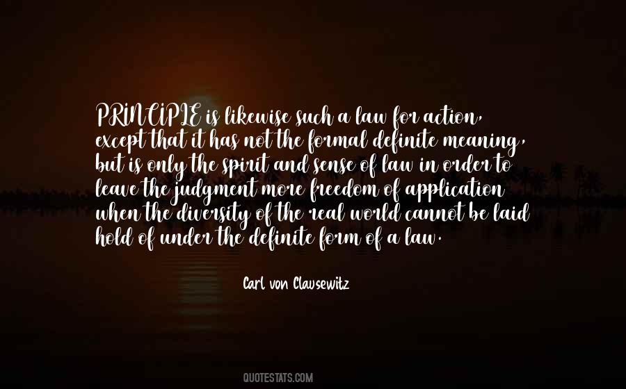 Carl Von Clausewitz Quotes #22641