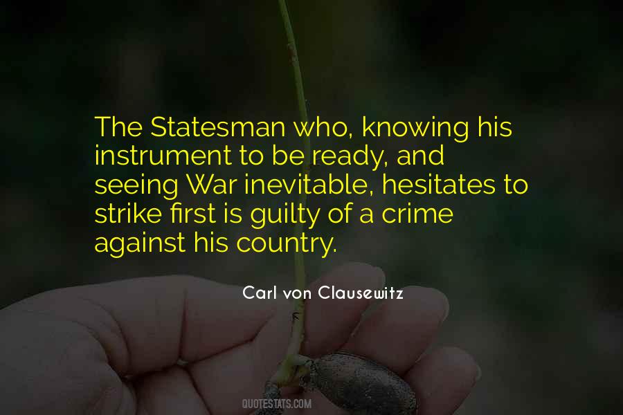 Carl Von Clausewitz Quotes #24354