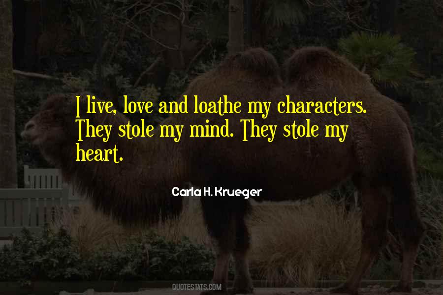 Carla H. Krueger Quotes #1200228