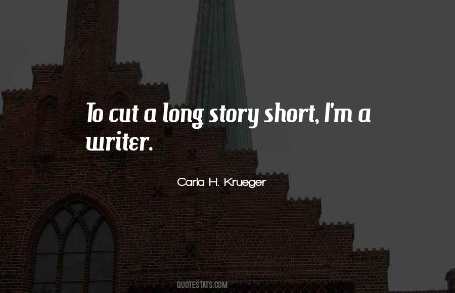 Carla H. Krueger Quotes #192149