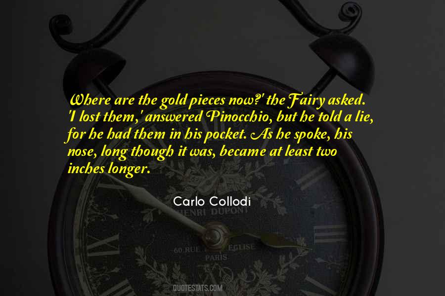 Carlo Collodi Quotes #848382