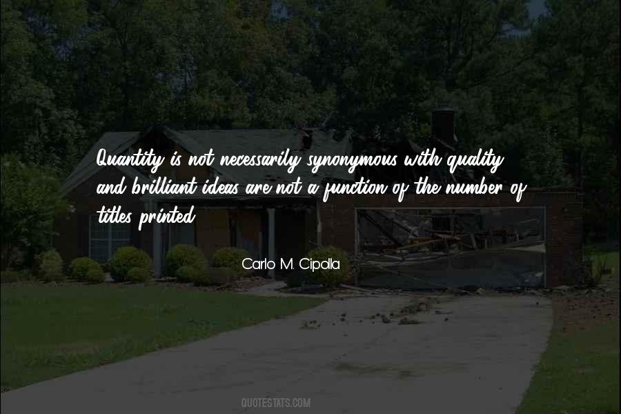 Carlo M. Cipolla Quotes #1421033