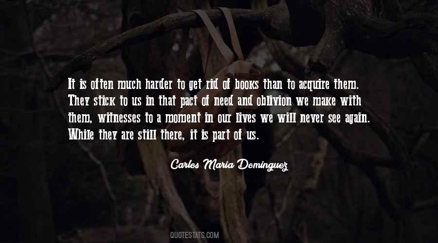 Carlos Maria Dominguez Quotes #169025