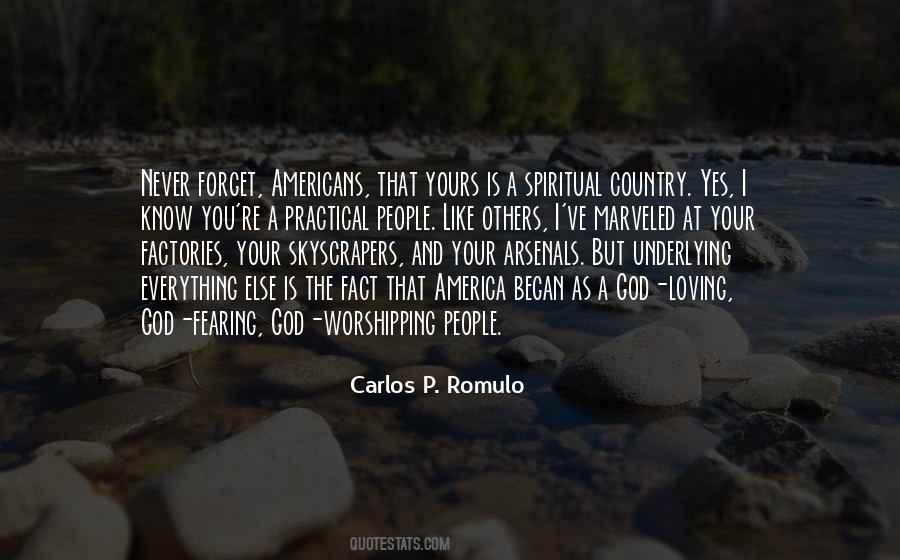 Carlos P. Romulo Quotes #502894