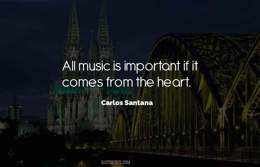 Carlos Santana Quotes #270825