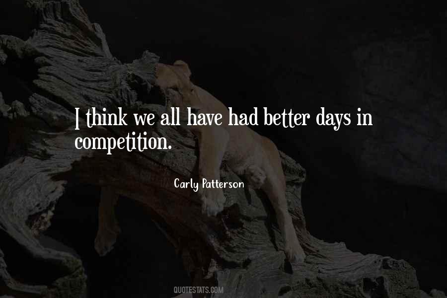 Carly Patterson Quotes #1760175