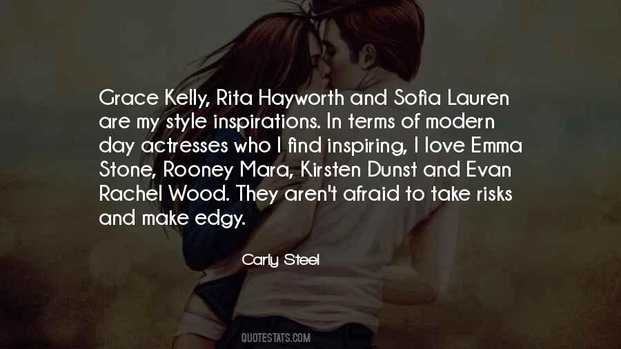 Carly Steel Quotes #1343636
