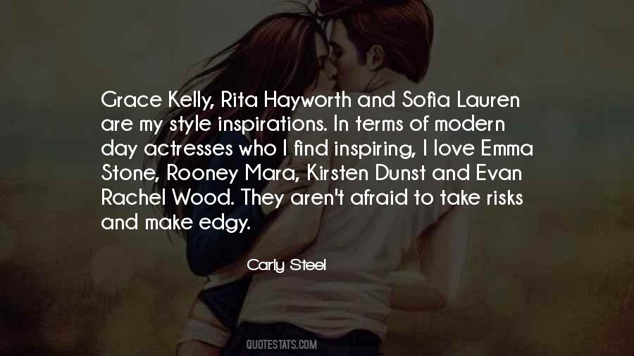 Carly Steel Quotes #1343636