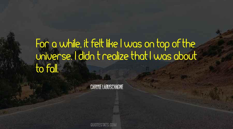 Carlyle Labuschagne Quotes #5335