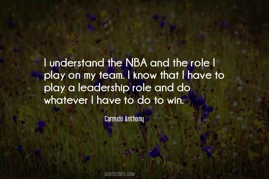 Carmelo Anthony Quotes #1472749