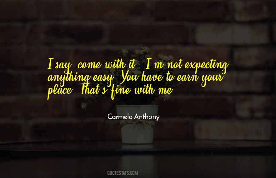 Carmelo Anthony Quotes #570026