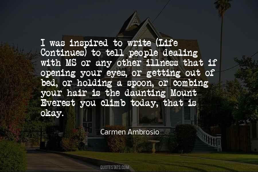 Carmen Ambrosio Quotes #258604 Carmen Ambrosio Quotes #258604