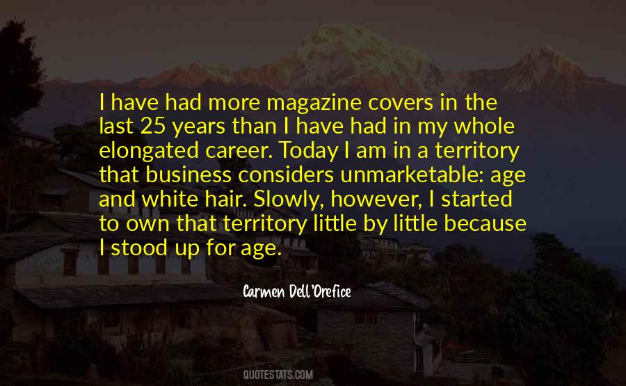 Carmen Dell'Orefice Quotes #1599085