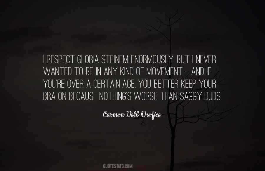 Carmen Dell'Orefice Quotes #215040