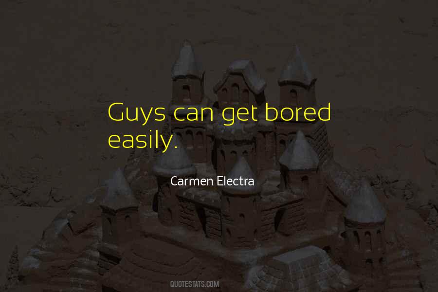 Carmen Electra Quotes #959285