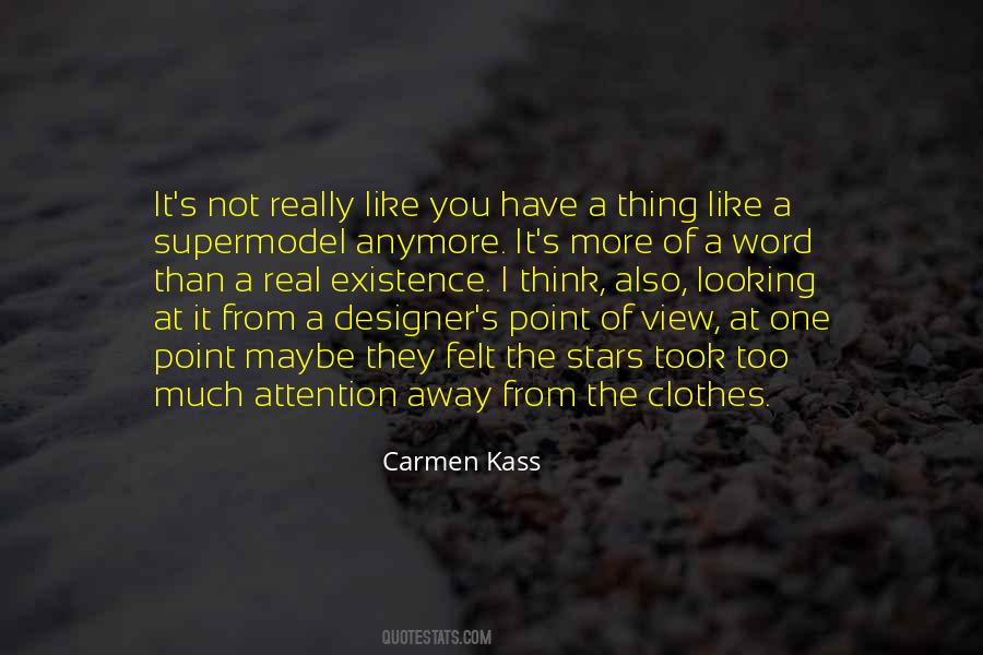 Carmen Kass Quotes #1759930 Carmen Kass Quotes #1759930