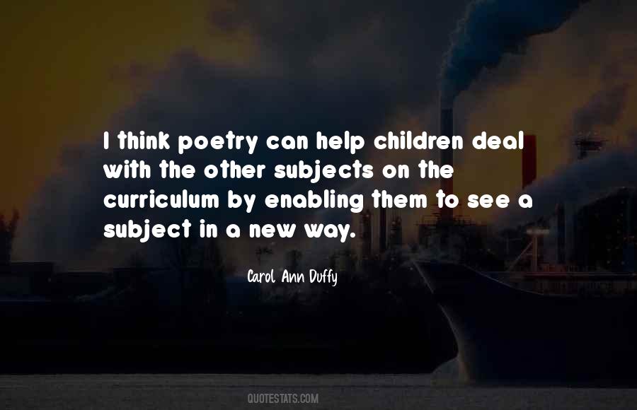 Carol Ann Duffy Quotes #1046392